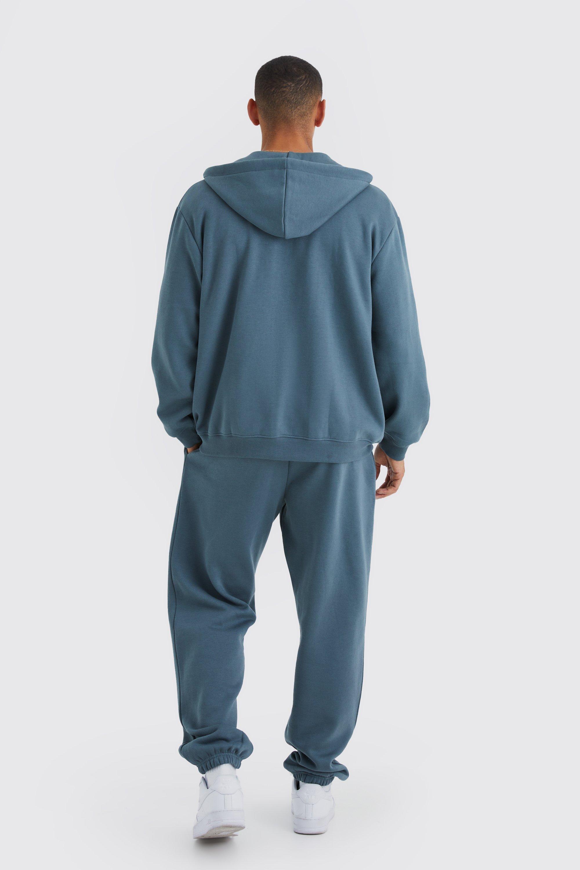 Boohoo blue hoodie hot sale